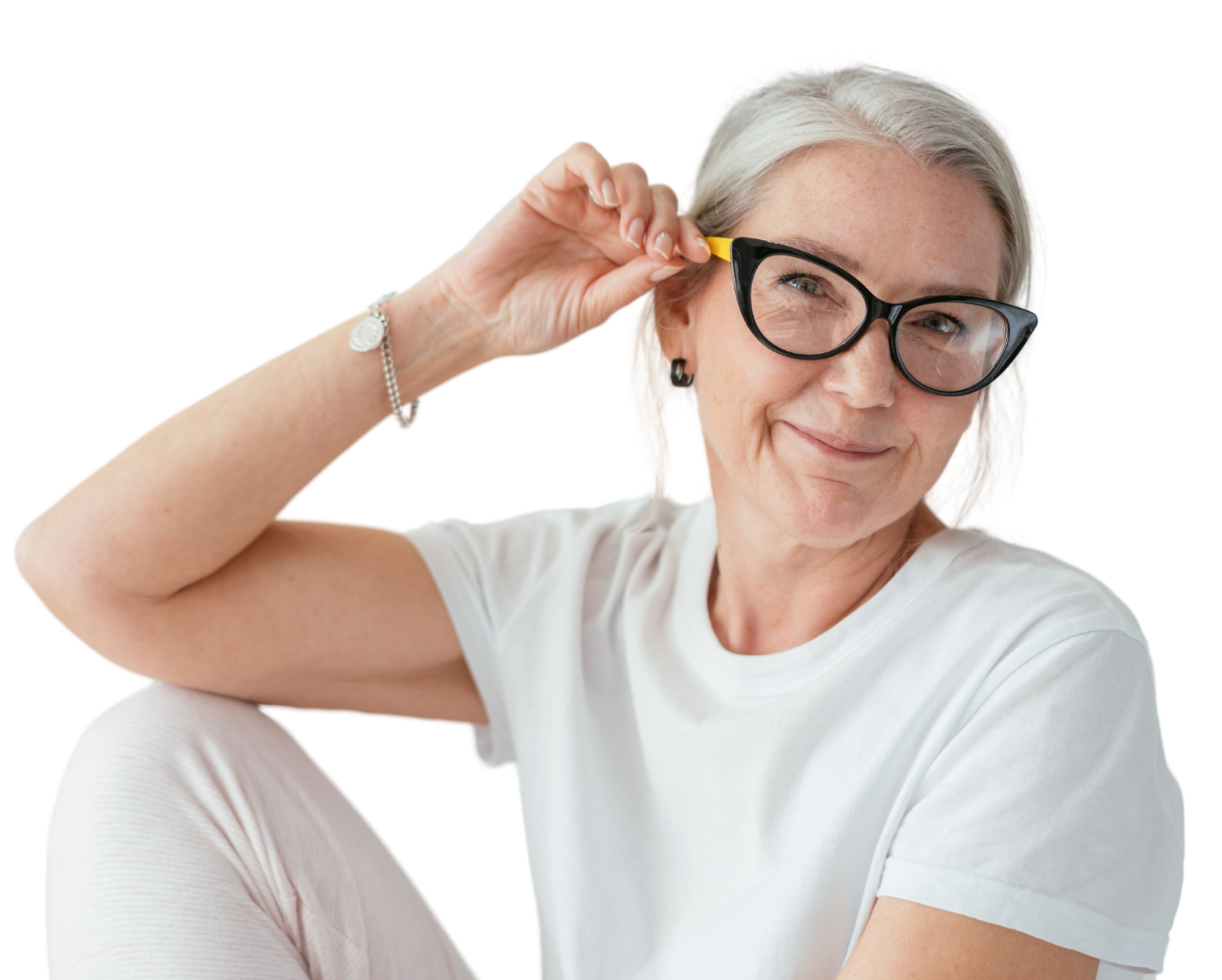 Smiling woman